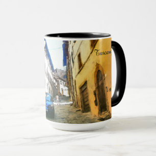 Caneca Toscânia. Italia. Cortona.