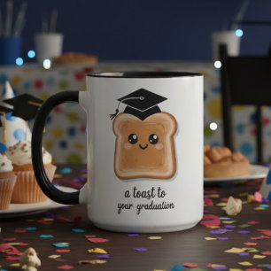 Caneca Tostão Engraçado Para Sua Formatura Universidade G