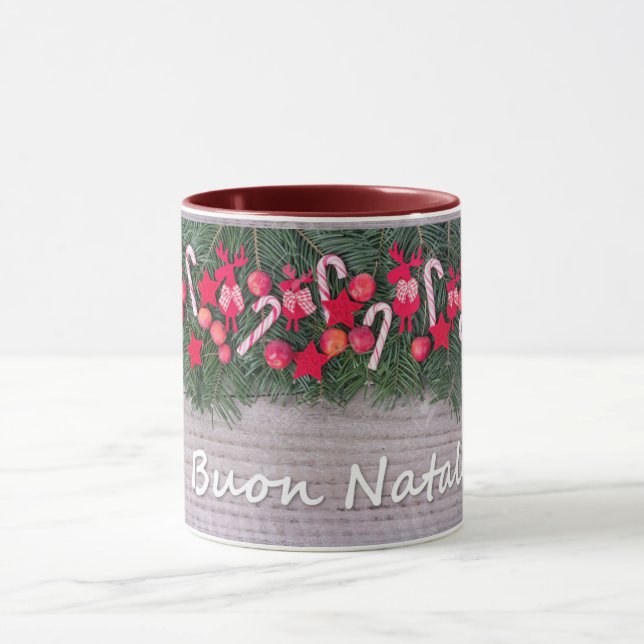 CANECA TOTALMENTE "ITALIANO NATAL BUON NATALE" MUG (Centro)
