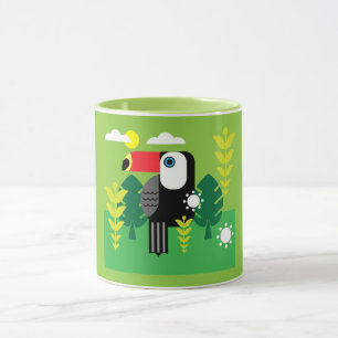 Caneca Toucan Tropical Bird