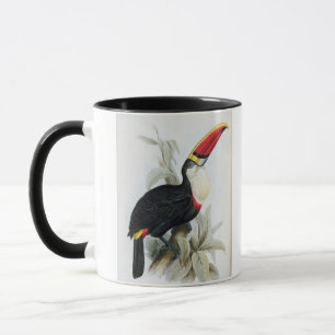 Caneca Toucan Vermelho-Faturado, 'de uma monografia do