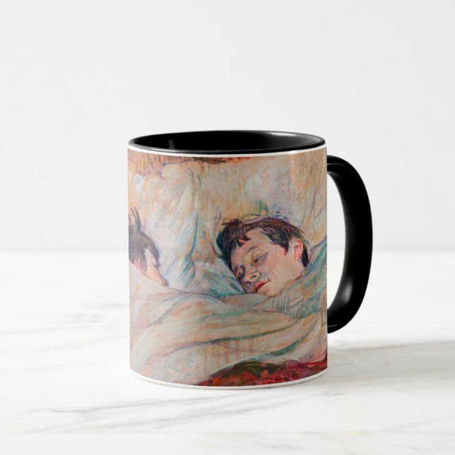 Caneca Toulouse-Lautrec - A Cama (Frente Esquerda)