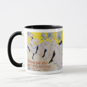 Caneca Toulouse-Lautrec - Troupe de Mlle Eglantine