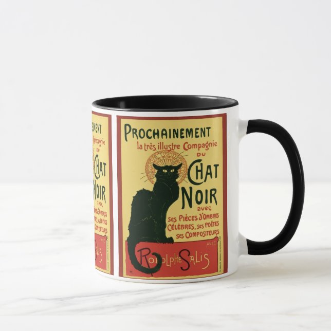 Caneca Tournée du Chat Noir, Theophile Steinlen (Direita)