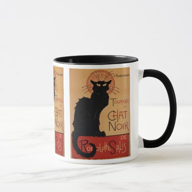Caneca Tournée du Chat Noir, Théophile Steinlen (Direita)