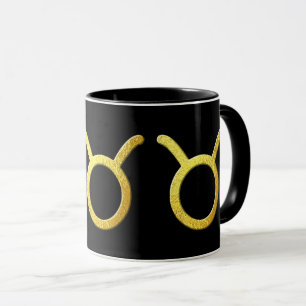Caneca Touro Dourado