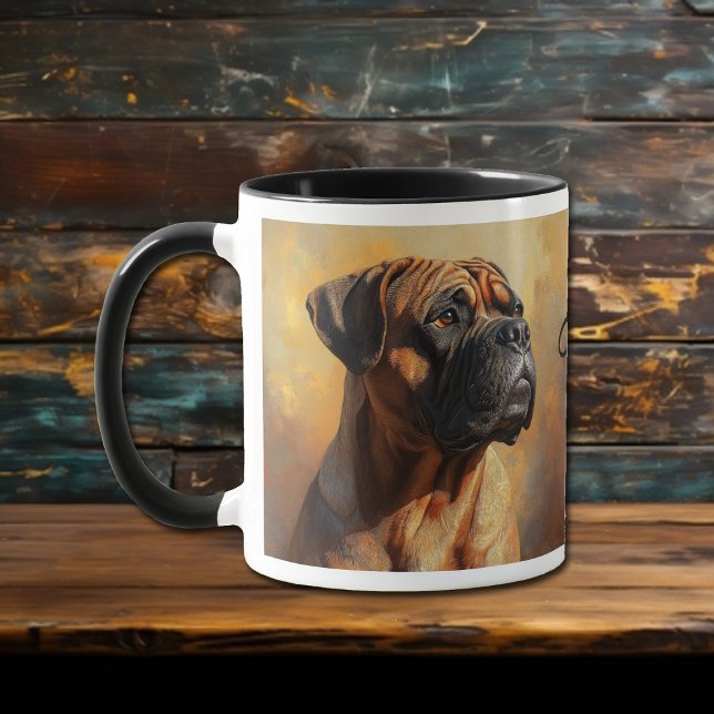 Caneca Touro Mastiff Cachorro (Criador carregado)