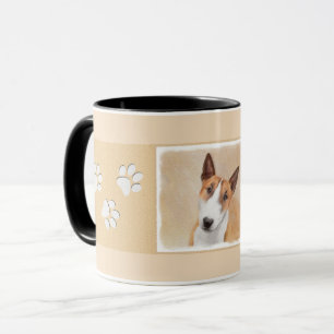Caneca Touro Miniatura - Pintura Terrier - Bonito Origina