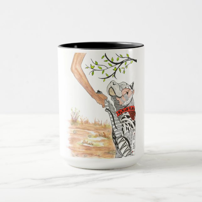 Caneca Touro-touro-cômoda (Centro)