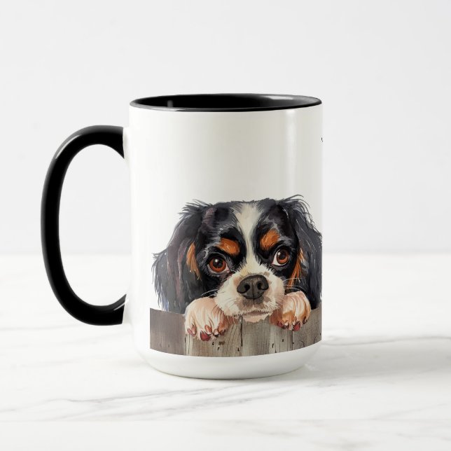 Caneca Toy Spaniel Dog Mug Inglês (Esquerda)
