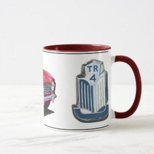 Caneca TR4 vermelho