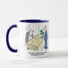 Caneca Trabalhador Engraçado do Office