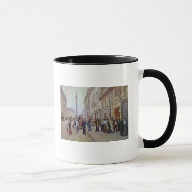 Caneca Trabalhadores que deixam o Maison Paquin (Direita)
