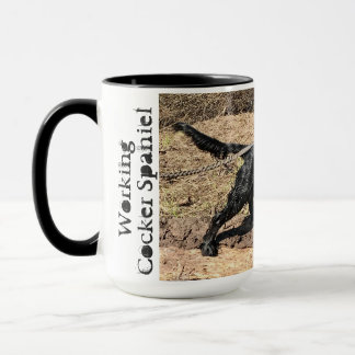 Caneca Trabalhando em Cocker Spaniel