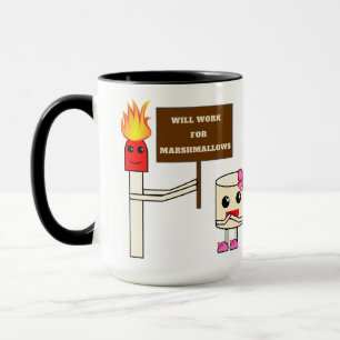 Caneca Trabalhará para Marshmallows Mug