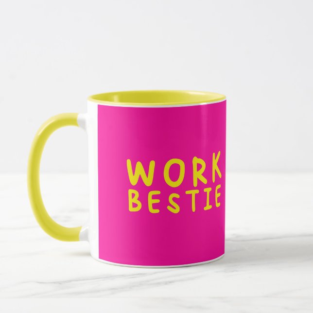 Caneca Trabalho Bestie Mug (Esquerda)