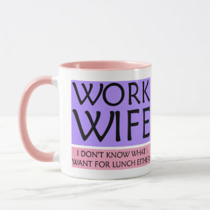 Caneca Trabalho Esposa Mug