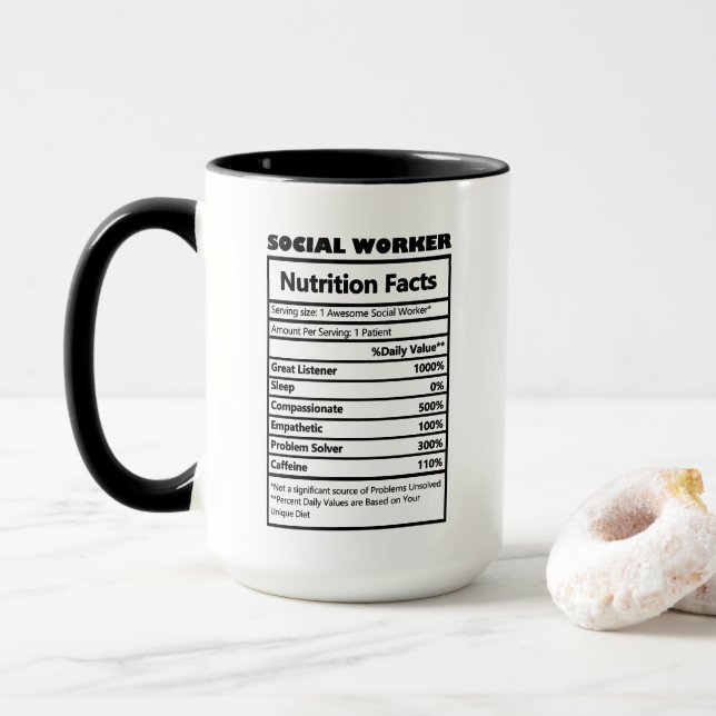 Caneca Trabalho social legal (Com Donut)