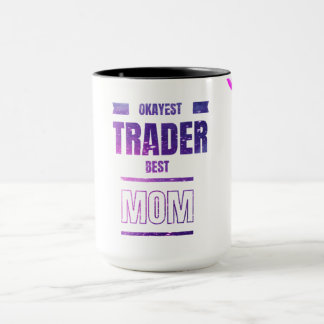 Caneca Trader Mãe Mug | Presente para negociantes e inves
