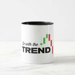 Caneca Trading Mug - Ir com a tendência