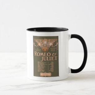 Caneca Tragédia Sublime de Shakepeare "Romeu e Julieta"