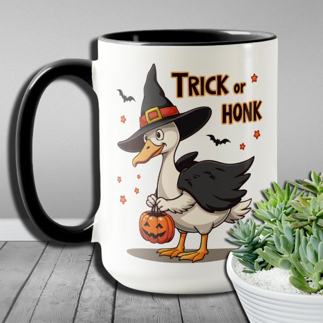 Caneca Traje de Pato de Halloween Engraçado e Excêntrico: (Criador carregado)