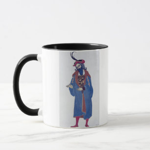 Caneca Traje o design para a Azul-Barba, do Beaut do sono