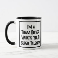 Tram Driver Super Talento. Driver de Tram