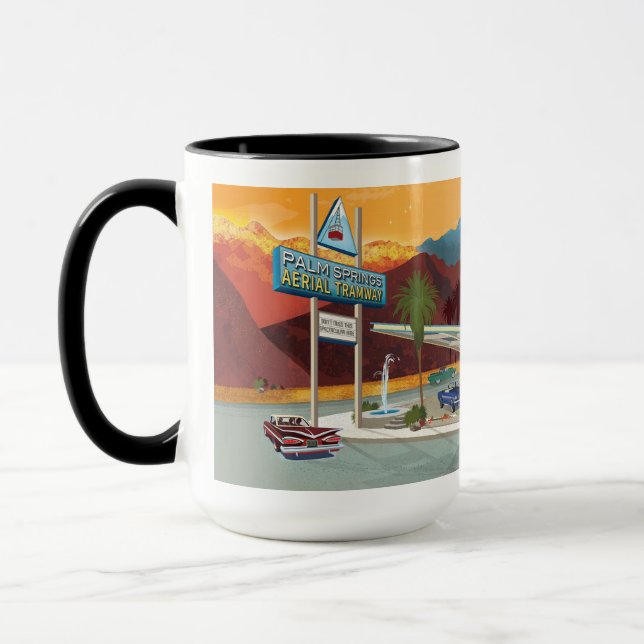 Caneca Tramway Gas Station Palm Primaveras California (Esquerda)