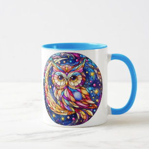 Caneca Tranquilidade em Vidro A Janela de Vidro Floral