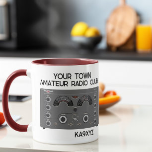 Caneca Transceptor clássico de rádio NC-183D