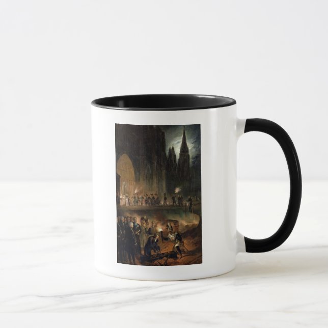 Caneca Transferindo os ossos da família real (Direita)