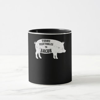 Caneca Transforma Vegetais Em Bacon | CHURRASCOS Engraçad