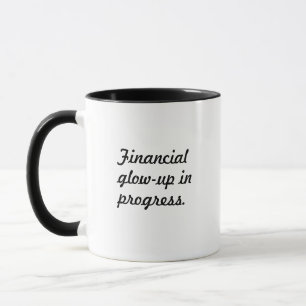 Caneca 'Transformação financeira em andamento' Jornada se