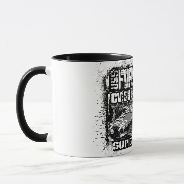 Caneca Transportadora aérea Forrestal Mug (Esquerda)