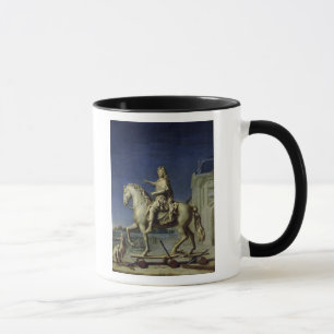 Caneca Transportando a estátua equestre de Louis