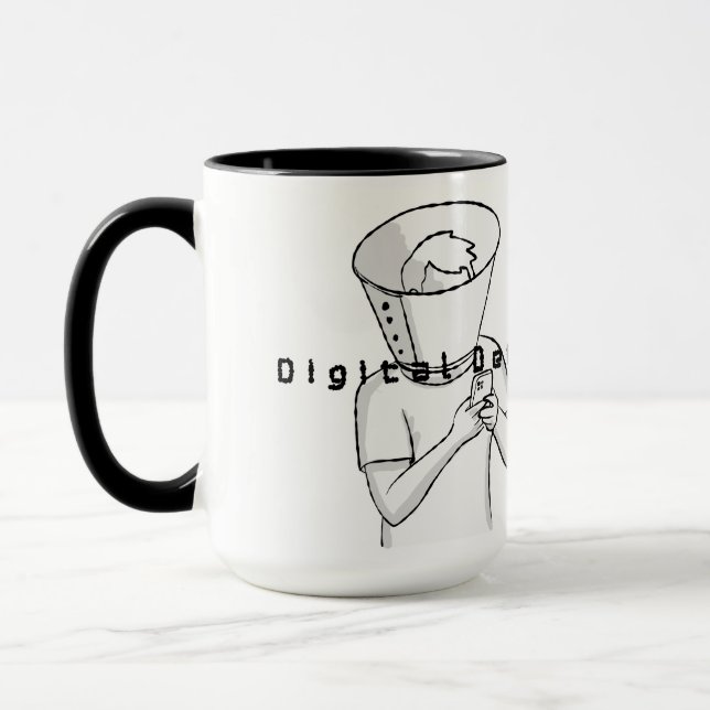 Caneca tratamento de detox digital (Esquerda)