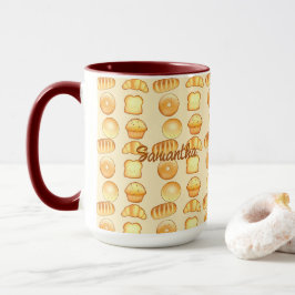 Caneca Tratamentos de pão de padaria