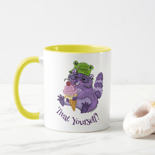 Caneca Trate-Se, Roxo Roxo com Icecream