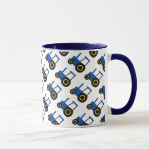 Caneca Trator azul