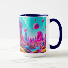 Caneca  Traumplanet der Farben – Jenseits der Realität