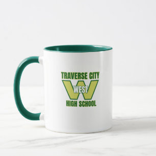 Caneca Traverse City West Segundo grau Coffee Mug