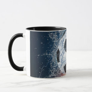 Caneca Travesseiro decorativo de futebol/futebol