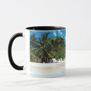Caneca Travesseiro decorativo Exótico de Praia