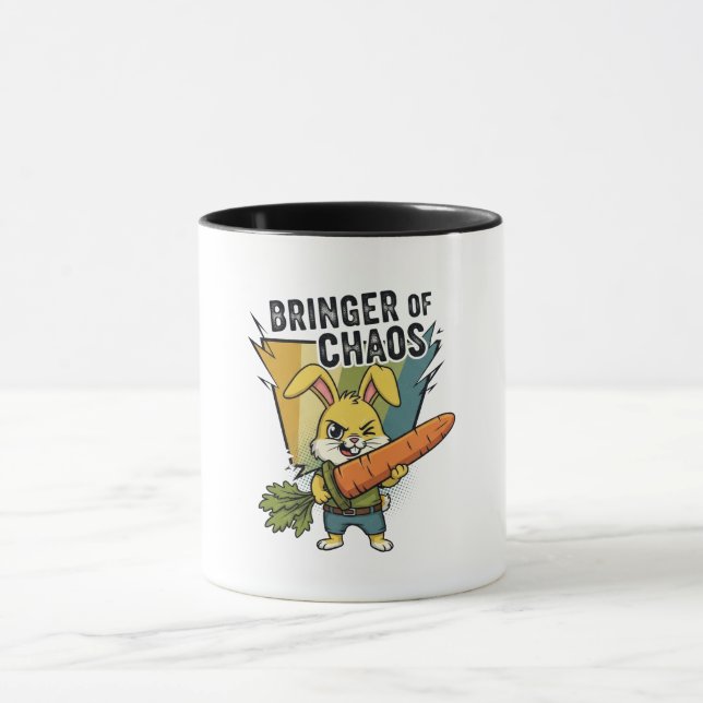 Caneca Trazedor de Coisa Fofa e Irritada Coelhinho (Centro)