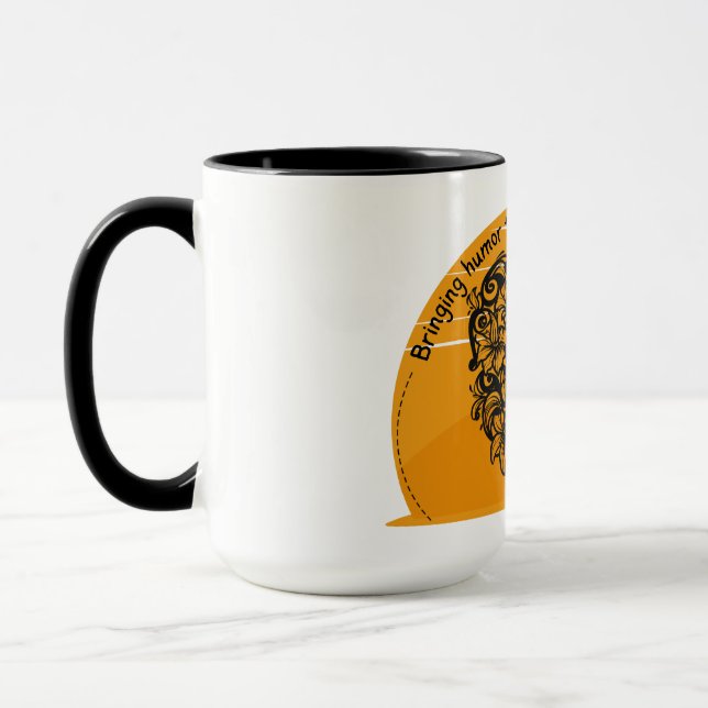 Caneca Trazendo humor a cada paciente individualmente (Esquerda)