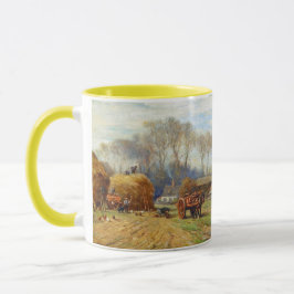 Caneca Trazendo para casa a Fazenda Hay William Kay Black