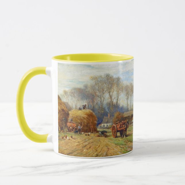 Caneca Trazendo para casa a Fazenda Hay William Kay Black (Esquerda)