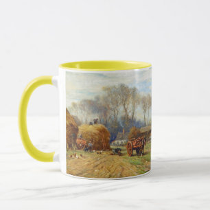 Caneca Trazendo para casa o feno Fazenda William Kay Blac