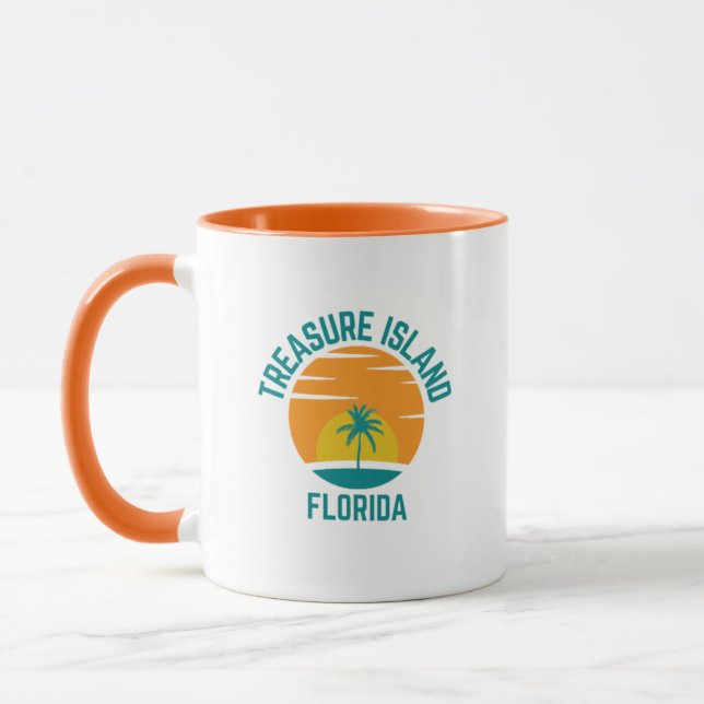 Caneca Treasure Island Flórida Café Mug (Esquerda)